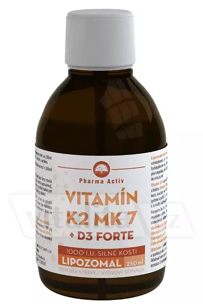 Lipozomal Vitamín K2 MK7 + D3 Forte photo