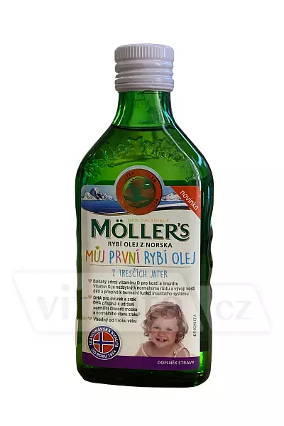 Mollers Omega 3 Můj první rybí olej photo