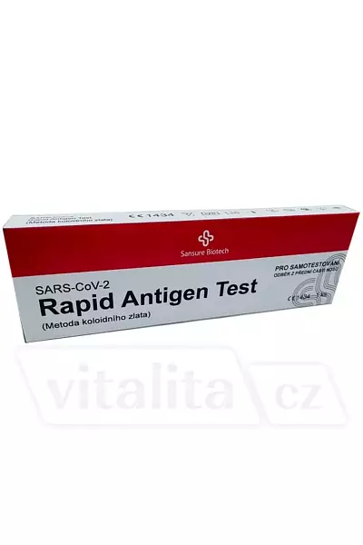 Antigenní test Rapid - SANSURE IVDst CE photo