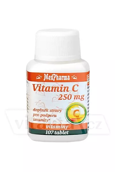 Vitamin C 250 mg MedPharma photo