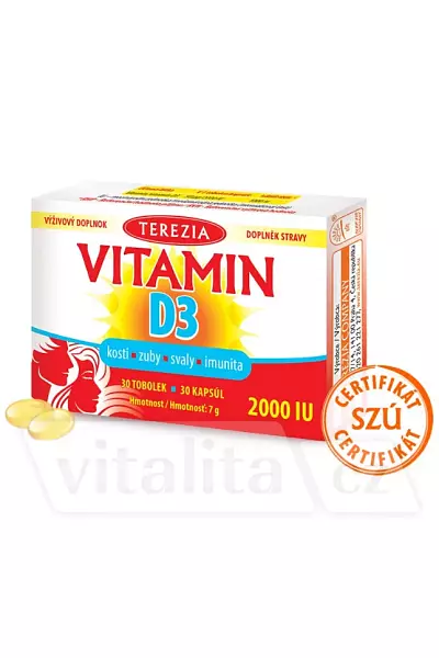 Vitamin D3 2000 IU Terezia photo