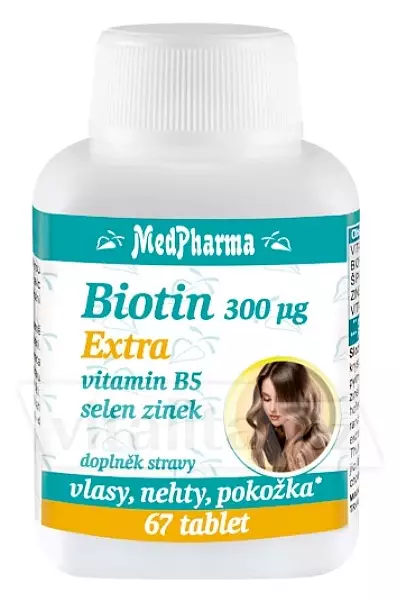 Biotin 300 µg Extra photo