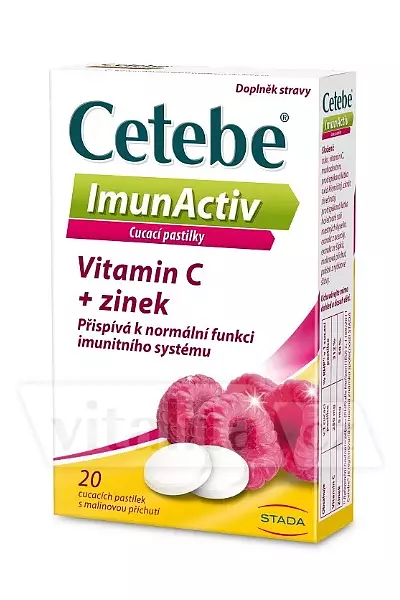 Cetebe ImunActiv Vitamin C + zinek photo
