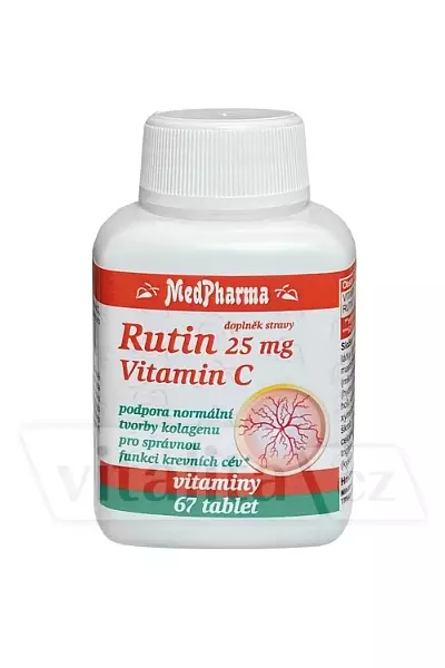 Rutin 25 mg + Vitamin C photo