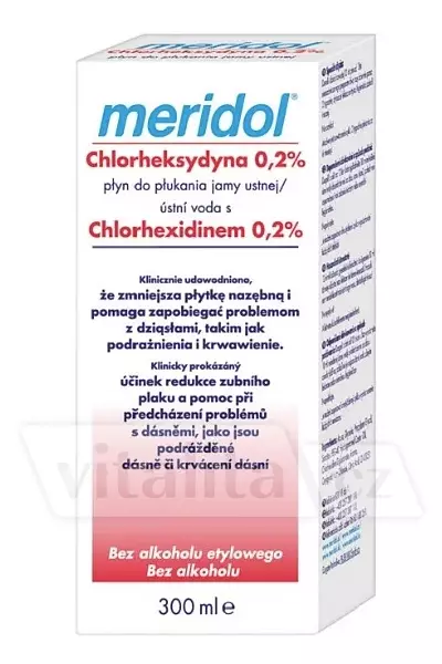 Meridol s chlorhexidinem 02% photo