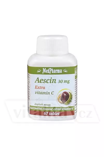 Aescin 30 mg Extra vitamin C photo