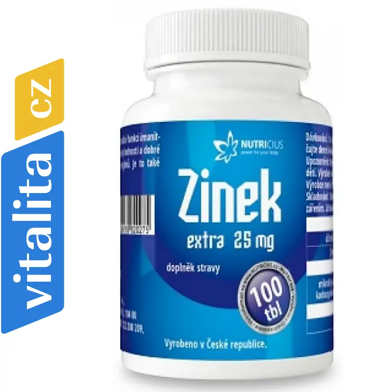 Zinek EXTRA 25mg tbl.100