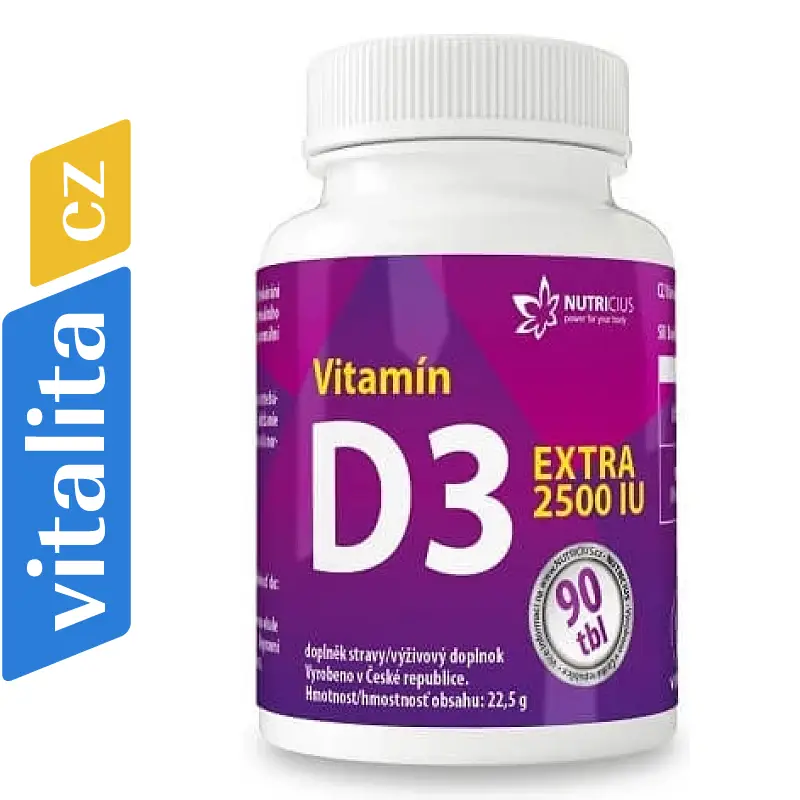 Vitam�n D3 EXTRA 2500IU tbl.90