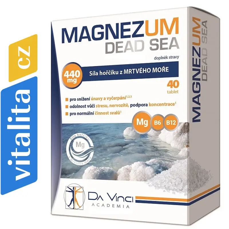 Simply You Da Vinci Academia Magnezum Dead Sea 140 tbl.