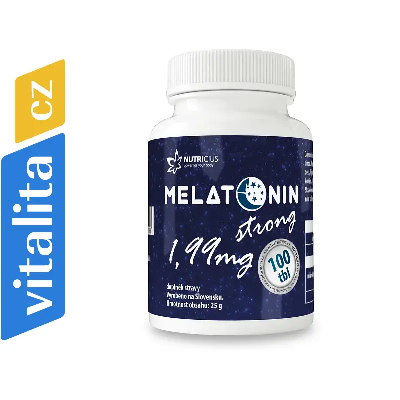 Nutricius Melatonin strong 1,99 mg 100 tablet