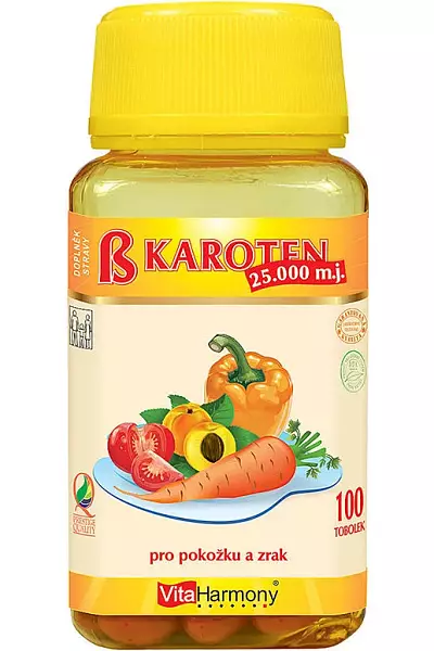 Beta karoten 25.000 m.j. photo