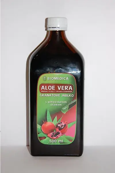 Aloe vera + granátové jablko photo