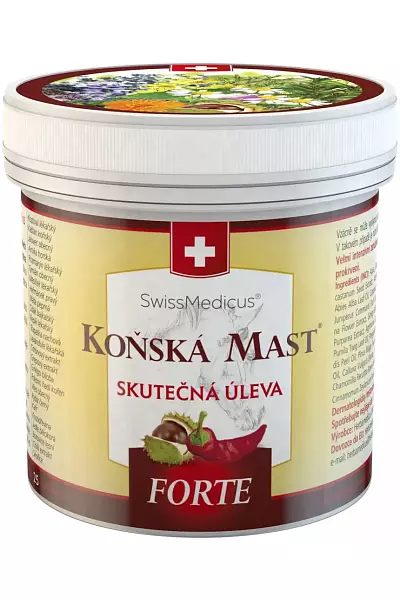 Koňská mast forte hřejivá photo