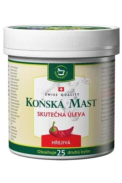 Koňská mast hřejivá photo