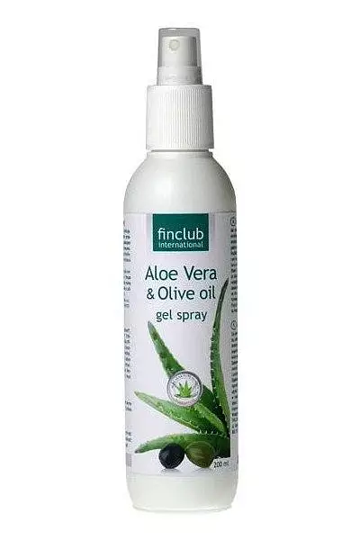 Aloe Vera gel spray photo