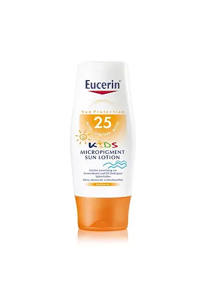EUCERIN SUN SPF25 dětské mléko na opalování photo