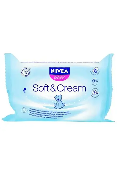 Nivea Baby čistící ubrousky Soft Creme photo