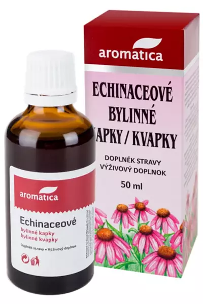 Echinaceové bylinné kapky photo