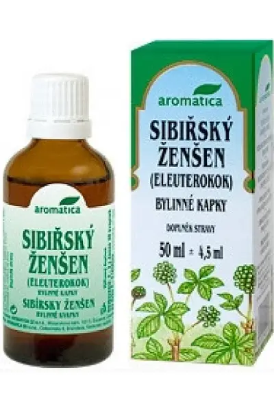 Sibiřský ženšen eleuterokok photo