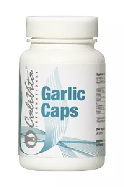 Garlic caps photo