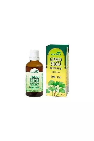 Ginkgo Biloba bylinné kapky photo
