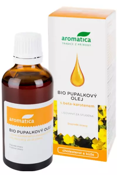 Pupalkový olej s beta-karotenem photo