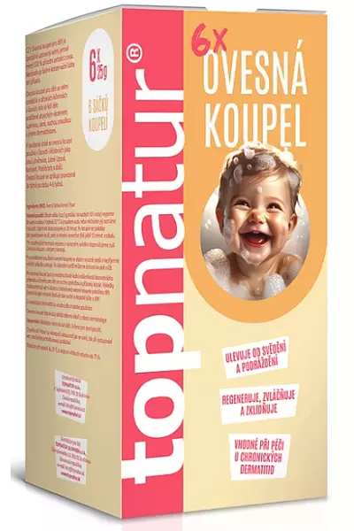 Ovesná koupel pro děti photo