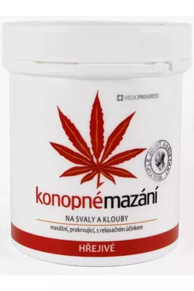 Konopné mazání hřejivé photo
