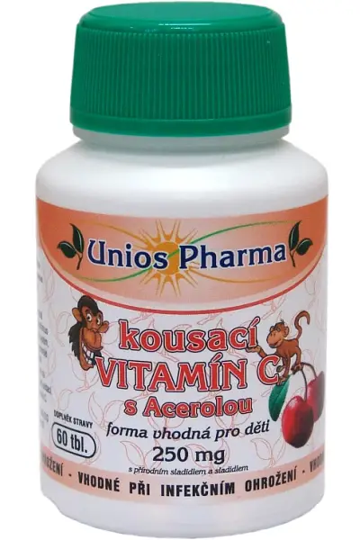 Vitamín C, kousací tablety photo