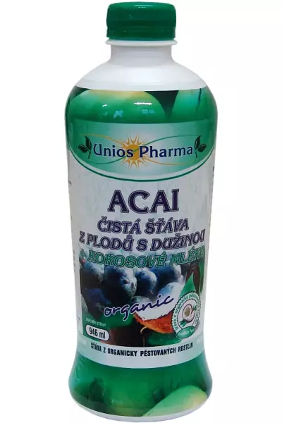 Acai juice + kokosové mléko photo