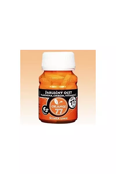 Jablečný ocet + Vláknina + Vitamin C + Chróm – Orange 77 photo