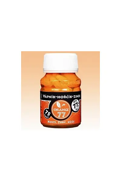 Vápník – Hořčík – Zinek – Orange 77 photo