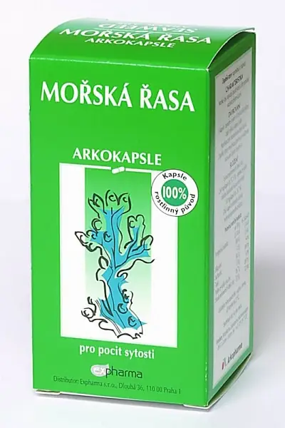 Mořská řasa Arkokapsle photo