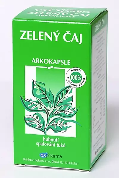 Zelený čaj Arkokapsle photo