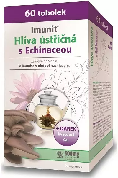 Hlíva ustřičná s echinaceou Imunit photo