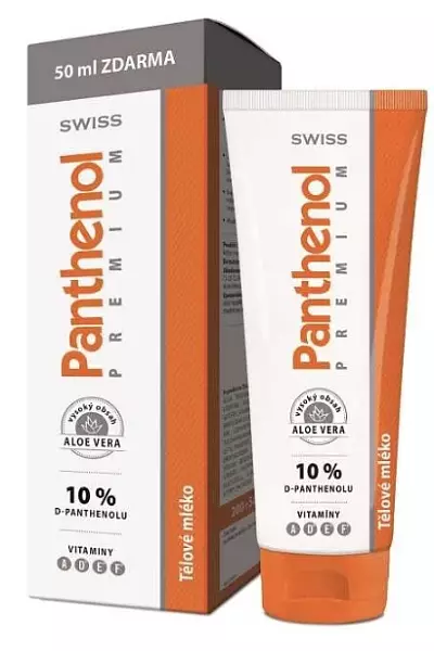 Panthenol Swiss tělové mléko photo