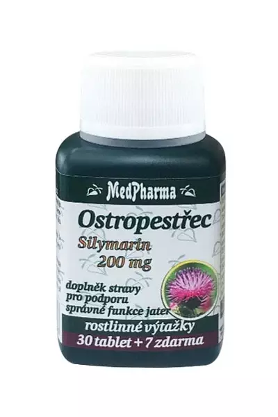 Ostropestřec (Silymarin 200 mg) photo