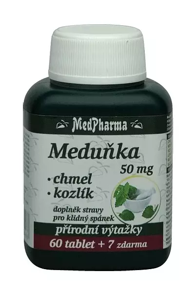 Meduňka, chmel, kozlík photo