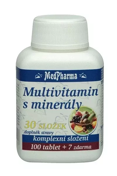 Multivitamín s minerály – 30 složek photo