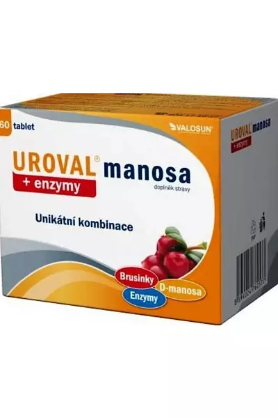Uroval Manosa + enzymy photo