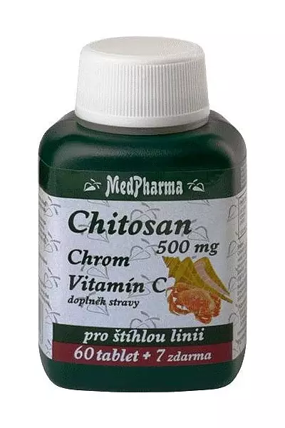 Chitosan + vitamín C + chrom photo