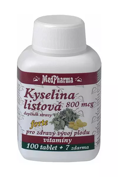 Kyselina listová MedPharma photo