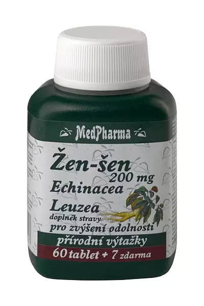 Žen-šen + echinacea + leuzea photo