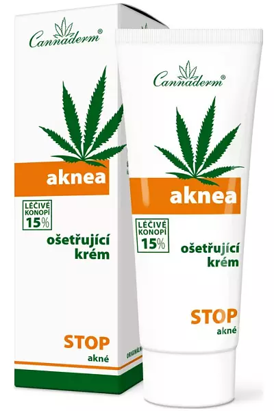 Cannaderm Aknea ošetřující krém photo