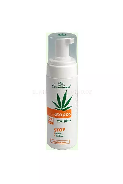 Cannaderm Atopos mycí pěna photo
