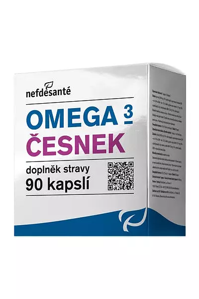 Omega 3, česnek photo