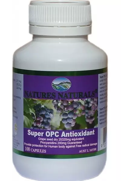 Super OPC antioxidant – grape seed photo