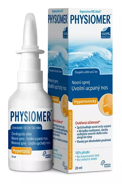Physiomer Hypertonic a nosní dutiny photo