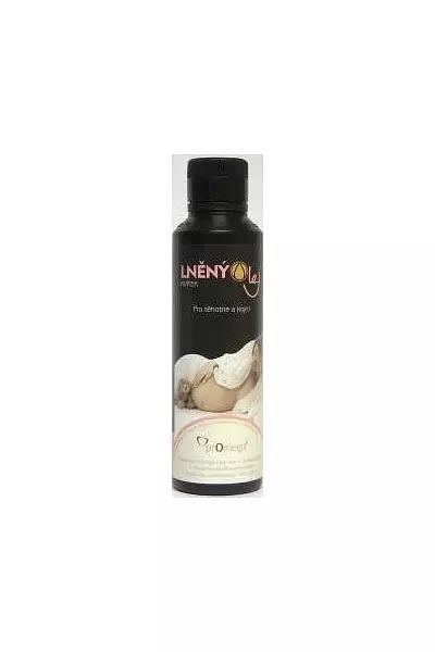 Lněný olej – kvítek Bio photo