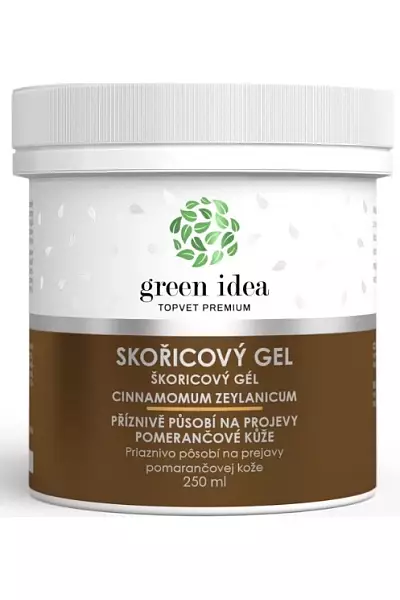 Skořicový gel photo